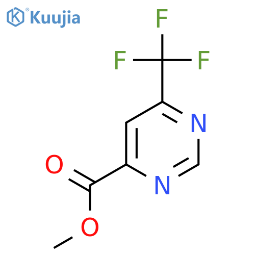Methyl 6-(trifluoromethyl)pyrimidine-4-carboxylate structure