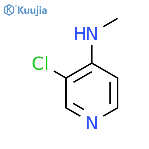 3-Chloro-N-methylpyridin-4-amine structure