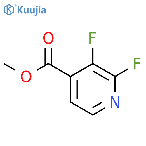 methyl 2,3-difluoropyridine-4-carboxylate structure