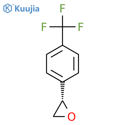 (2S)-2-4-(trifluoromethyl)phenyloxirane structure