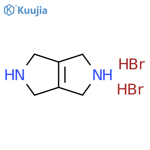1,2,3,4,5,6-hexahydropyrrolo[3,4-c]pyrrole;dihydrobromide structure