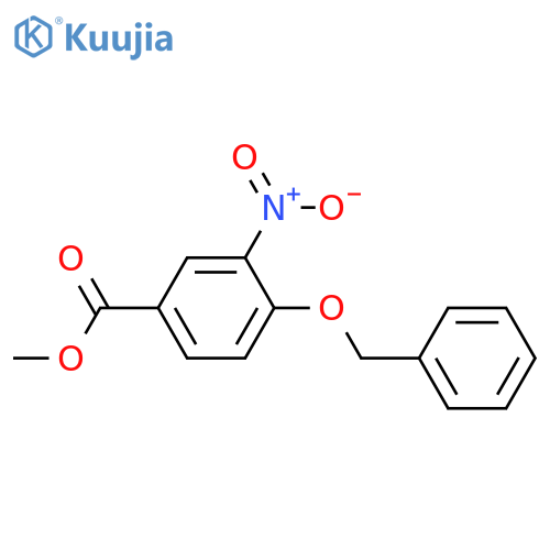 methyl 4-(benzyloxy)-3-nitrobenzoate structure