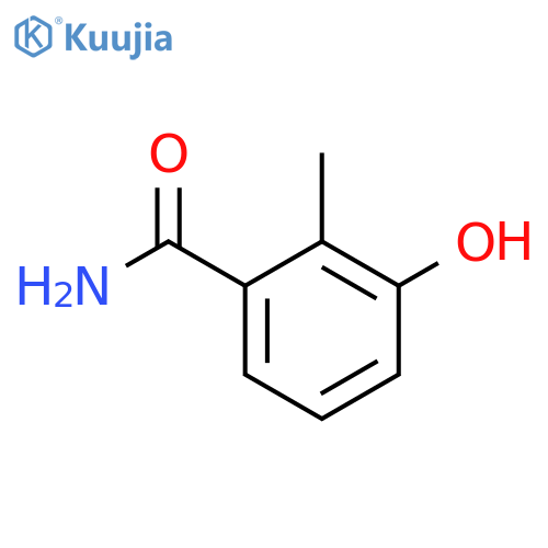 Benzamide, 3-hydroxy-2-methyl- (9CI) structure