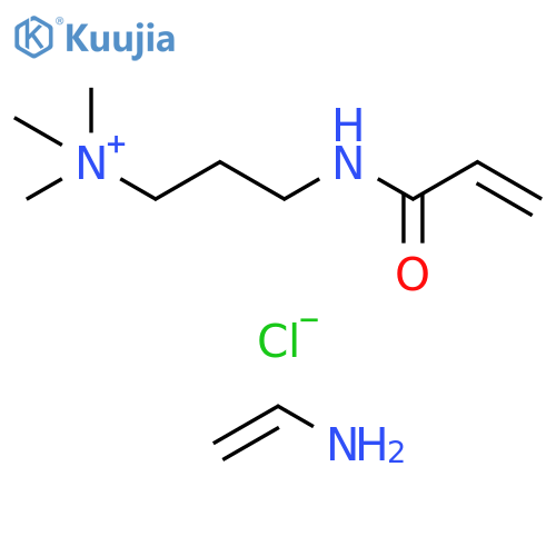 N,N,N-Trimethyl-3-[(1-oxo-2-propen-1-yl)amino]-1-propanaminium chloride(1:1) polymer with ethenamine, hydrochloride structure