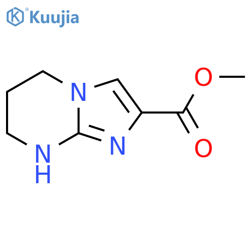 Methyl 5,6,7,8-tetrahydroimidazo[1,2-a]pyrimidine-2-carboxylate structure