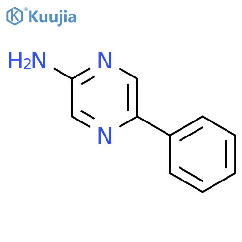 2-Amino-5-phenylpyrazine structure