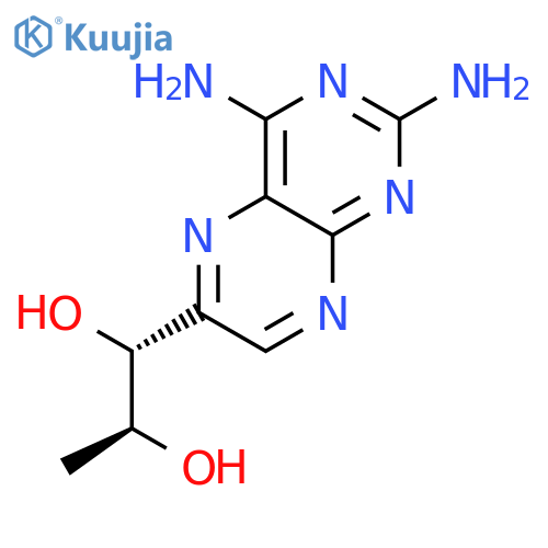 (1R,2S)-1-(2,4-diaminopteridin-6-yl)propane-1,2-diol structure
