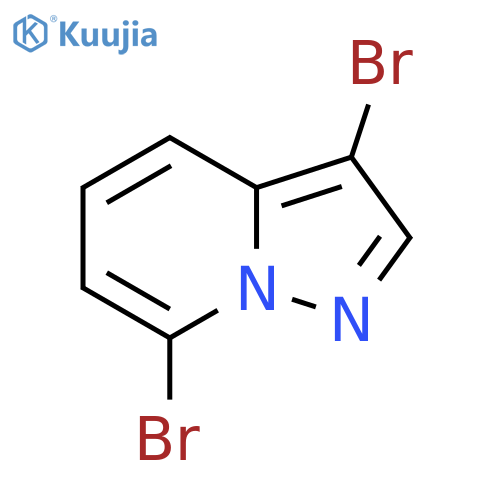 3,7-Dibromopyrazolo[1,5-a]pyridine structure