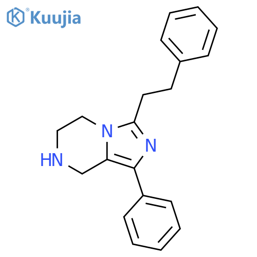 3-Phenethyl-1-phenyl-5,6,7,8-tetrahydroimidazo1,5-apyrazine structure