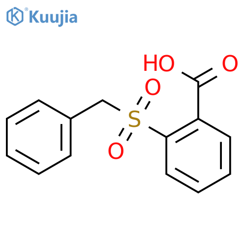 2-(Benzylsulfonyl)benzoic acid structure