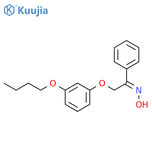 Ethanone, 2-(3-butoxyphenoxy)-1-phenyl-, oxime, (Z)- structure
