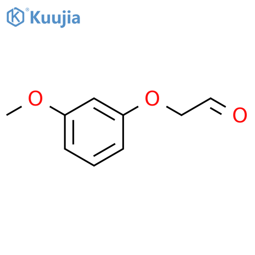 Acetaldehyde, (3-methoxyphenoxy)- structure