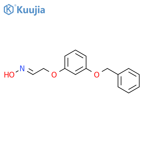 Acetaldehyde, [3-(phenylmethoxy)phenoxy]-, oxime, (E)- structure