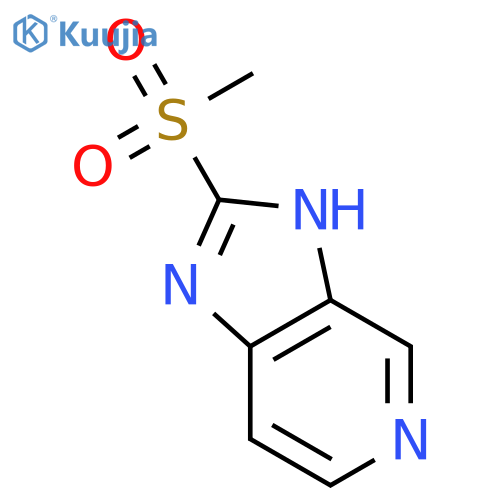 2-(methylsulfonyl)-3H-Imidazo[4,5-c]pyridine structure