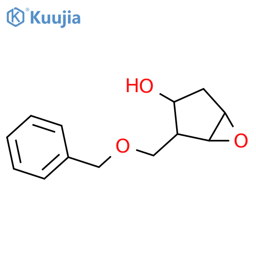 (1S,2S,3R,5R)-2-(Benzyloxy)methyl-6-oxabicyclo3.1.0hexan-3-ol structure