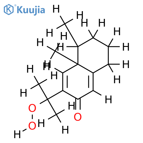 11-Hydroperoxide-11-Hydroxy-6,9-eremophiladien-8-one structure