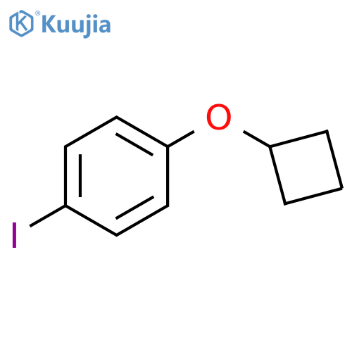 1-Cyclobutoxy-4-iodo-benzene structure