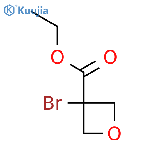 Ethyl 3-bromooxetane-3-carboxylate structure