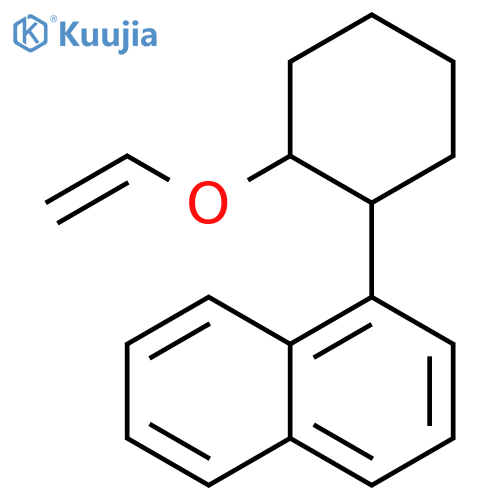 Naphthalene, 1-[2-(ethenyloxy)cyclohexyl]- structure