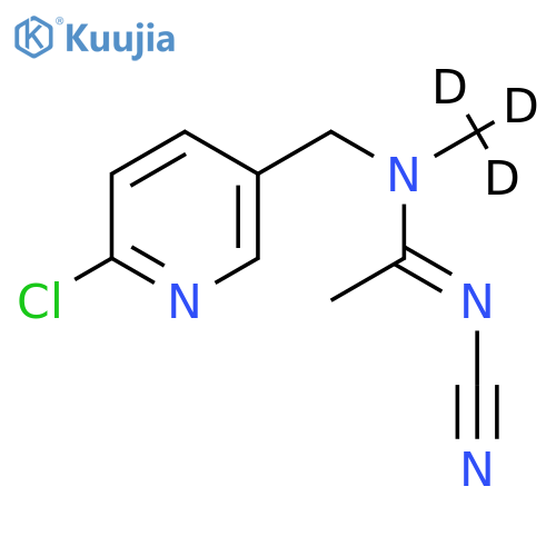 Acetamiprid-d3 structure