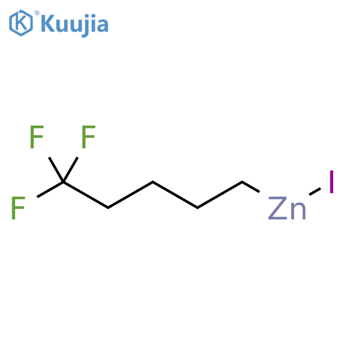 5,5,5-Trifluoropenylzinc iodide structure