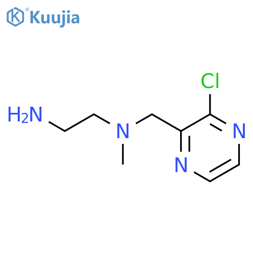 N*1*-(3-Chloro-pyrazin-2-ylmethyl)-N*1*-methyl-ethane-1,2-diamine structure