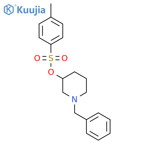 Toluene-4-sulfonic acid 1-benzyl-piperidin-3-yl ester structure