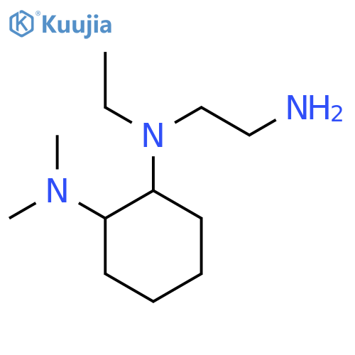 N-(2-AMino-ethyl)-N-ethyl-N',N'-diMethyl-cyclohexane-1,2-diaMine structure