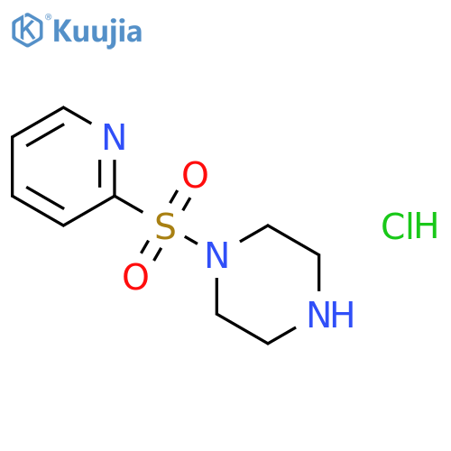 1-(PYRIDINE-2-SULFONYL)PIPERAZINE HYDROCHLORIDE structure