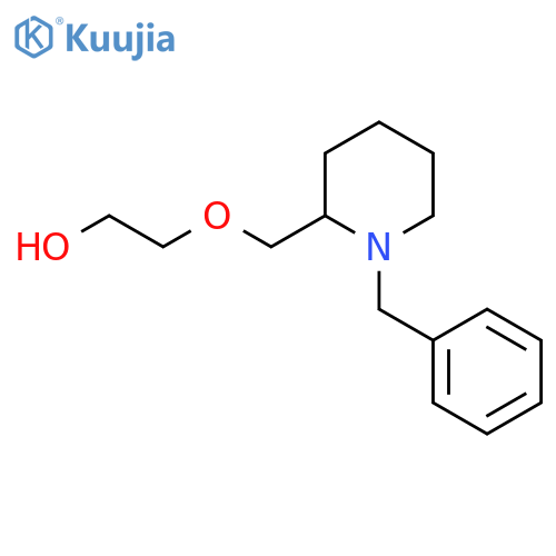 2-(1-Benzyl-piperidin-2-ylmethoxy)-ethanol structure