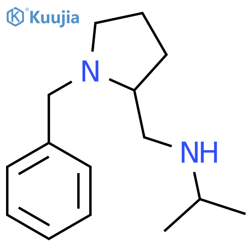 (1-Benzyl-pyrrolidin-2-ylmethyl)-isopropyl-amine structure