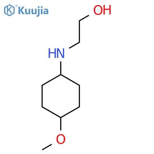 2-(4-Methoxy-cyclohexylamino)-ethanol structure
