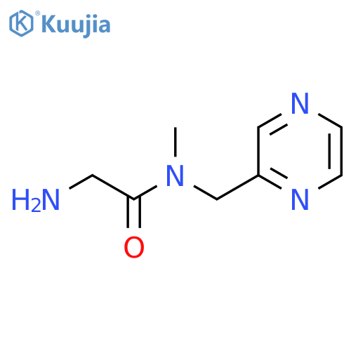2-Amino-N-methyl-N-pyrazin-2-ylmethyl-acetamide structure