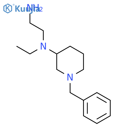 N*1*-(1-Benzyl-piperidin-3-yl)-N*1*-ethyl-ethane-1,2-diamine structure
