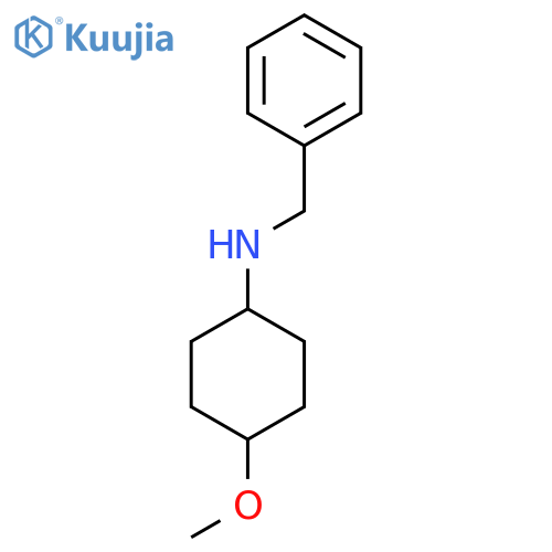 Benzyl-(4-methoxy-cyclohexyl)-amine structure