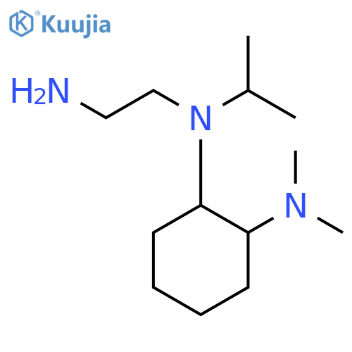 N-(2-AMino-ethyl)-N-isopropyl-N',N'-diMethyl-cyclohexane-1,2-diaMine structure