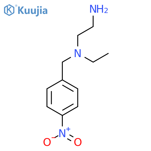 N*1*-Ethyl-N*1*-(4-nitro-benzyl)-ethane-1,2-diamine structure