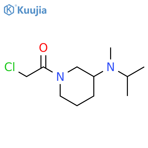 2-Chloro-1-[3-(isopropyl-Methyl-aMino)-piperidin-1-yl]-ethanone structure