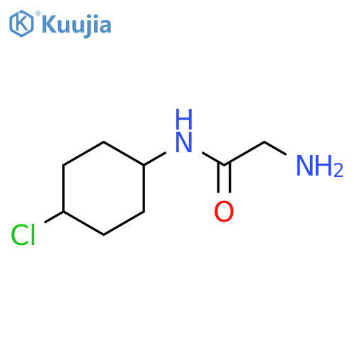 2-AMino-N-(4-chloro-cyclohexyl)-acetaMide structure