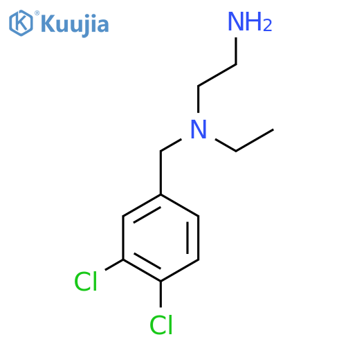 N*1*-(3,4-Dichloro-benzyl)-N*1*-ethyl-ethane-1,2-diamine structure