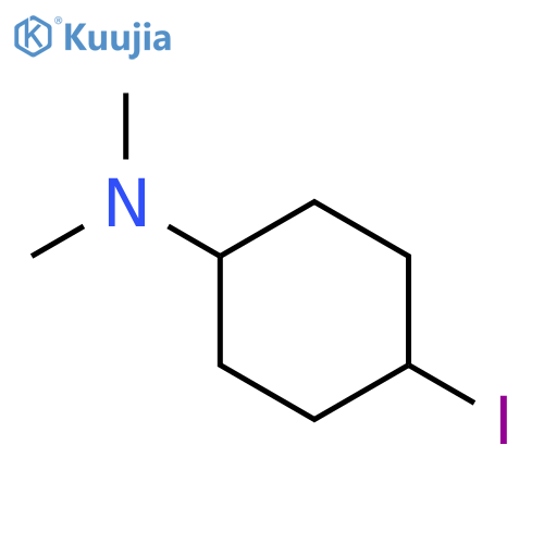 4-iodo-N,N-dimethylcyclohexan-1-amine structure