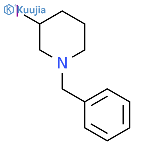 1-Benzyl-3-iodo-piperidine structure