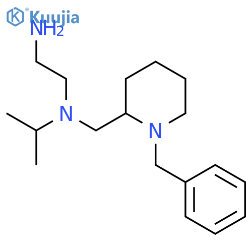 N*1*-(1-Benzyl-piperidin-2-ylmethyl)-N*1*-isopropyl-ethane-1,2-diamine structure