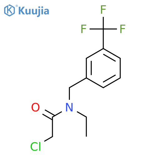 2-Chloro-N-ethyl-N-(3-trifluoromethyl-benzyl)-acetamide structure