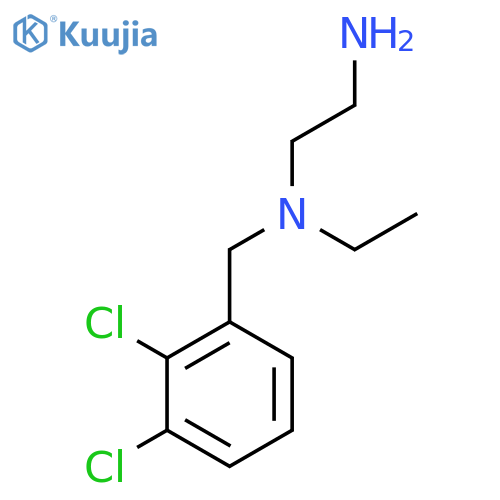 N*1*-(2,3-Dichloro-benzyl)-N*1*-ethyl-ethane-1,2-diamine structure