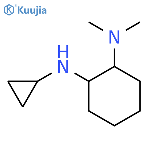 N-Cyclopropyl-N',N'-diMethyl-cyclohexane-1,2-diaMine structure