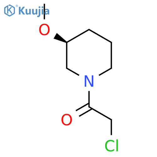 2-Chloro-1-((S)-3-methoxy-piperidin-1-yl)-ethanone structure