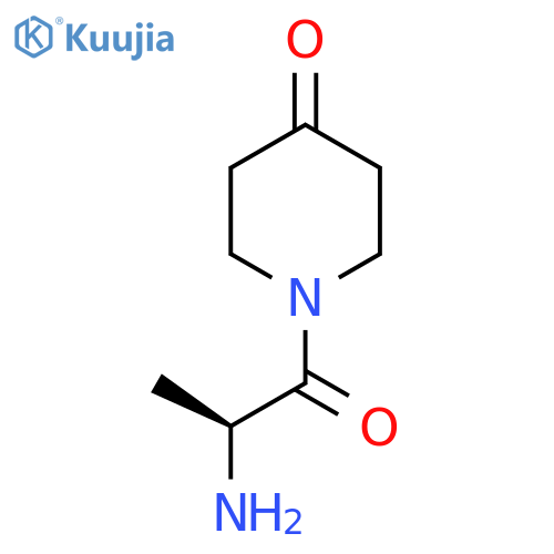 1-((S)-2-Amino-propionyl)-piperidin-4-one structure