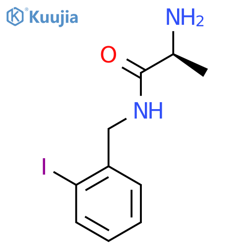(S)-2-Amino-N-(2-iodo-benzyl)-propionamide structure