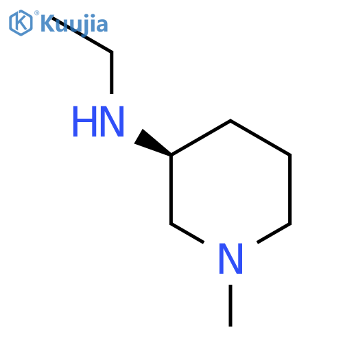 Ethyl-((S)-1-methyl-piperidin-3-yl)-amine structure
